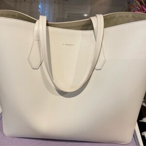 Givenchy Ivory Leather Tote